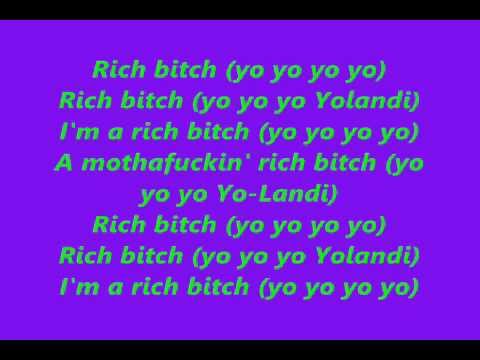 Die Antwoord - Rich Bitch w/ Lyrics on Screen