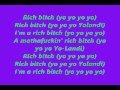 Die Antwoord - Rich Bitch w/ Lyrics on Screen