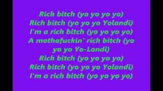Die Antwoord - Rich Bitch w/ Lyrics on Screen
