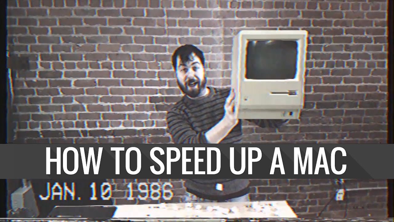 How to speed up a Mac - YouTube