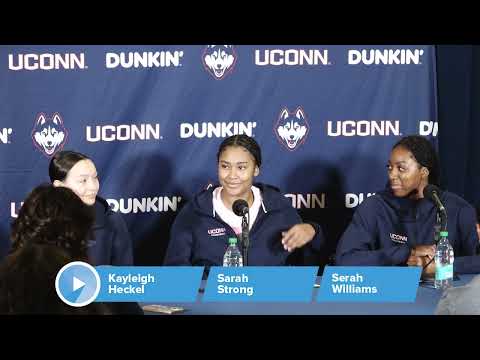 UConn Women's Basketball Players Press Conference: 11/9/25 vs FSU