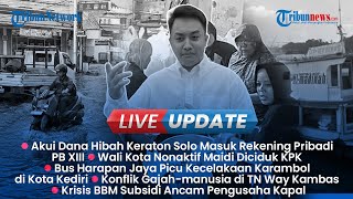 LIVE UPDATE: Keraton Solo Akui Dana Hibah Masuk Kantong Pribadi, Pemakaman Ferry Irawan Korban ATR