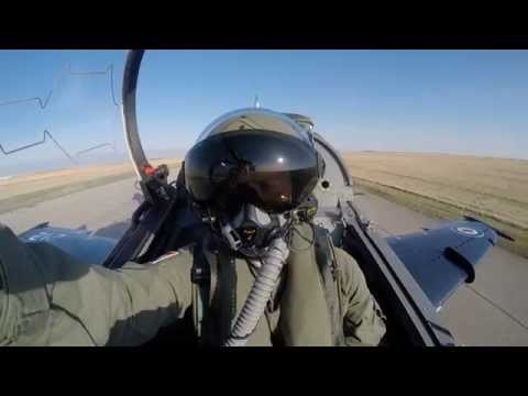Dirk Jan de Ridder photographing Royal Canadian Air Force Hawks air-to-air