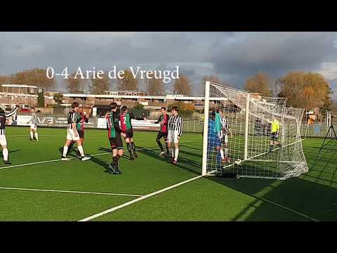Goals 1e helft F.Almere-FCA (beker)