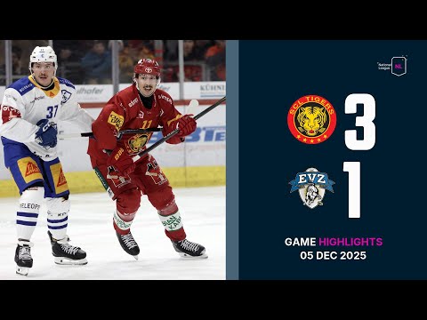 SCL Tigers vs. EV Zug - Game Highlights