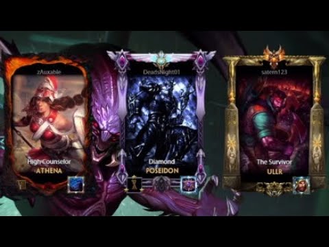 SMITE ULLR diamond RANKED JOUST ps4