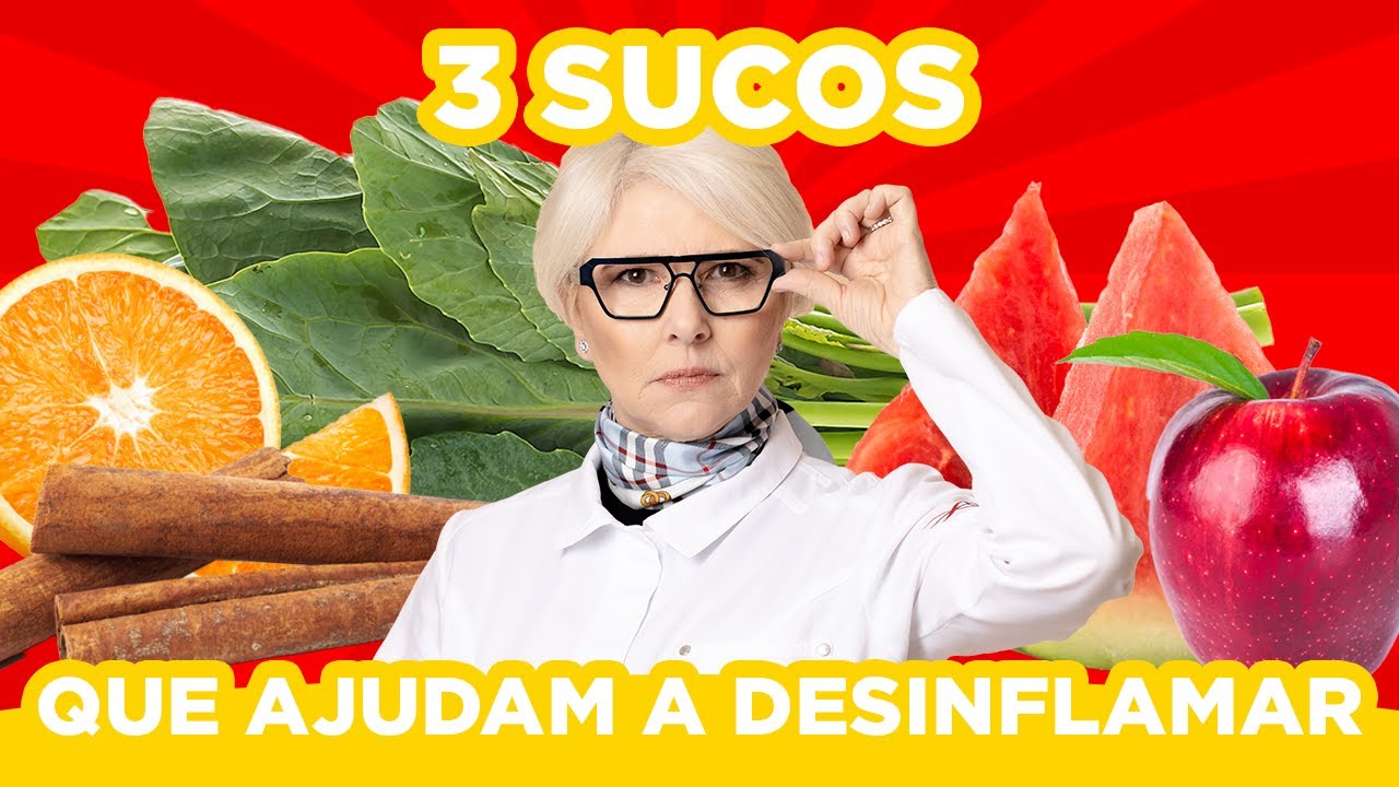 3 sucos naturais que ajudam a desinflamar o organismo