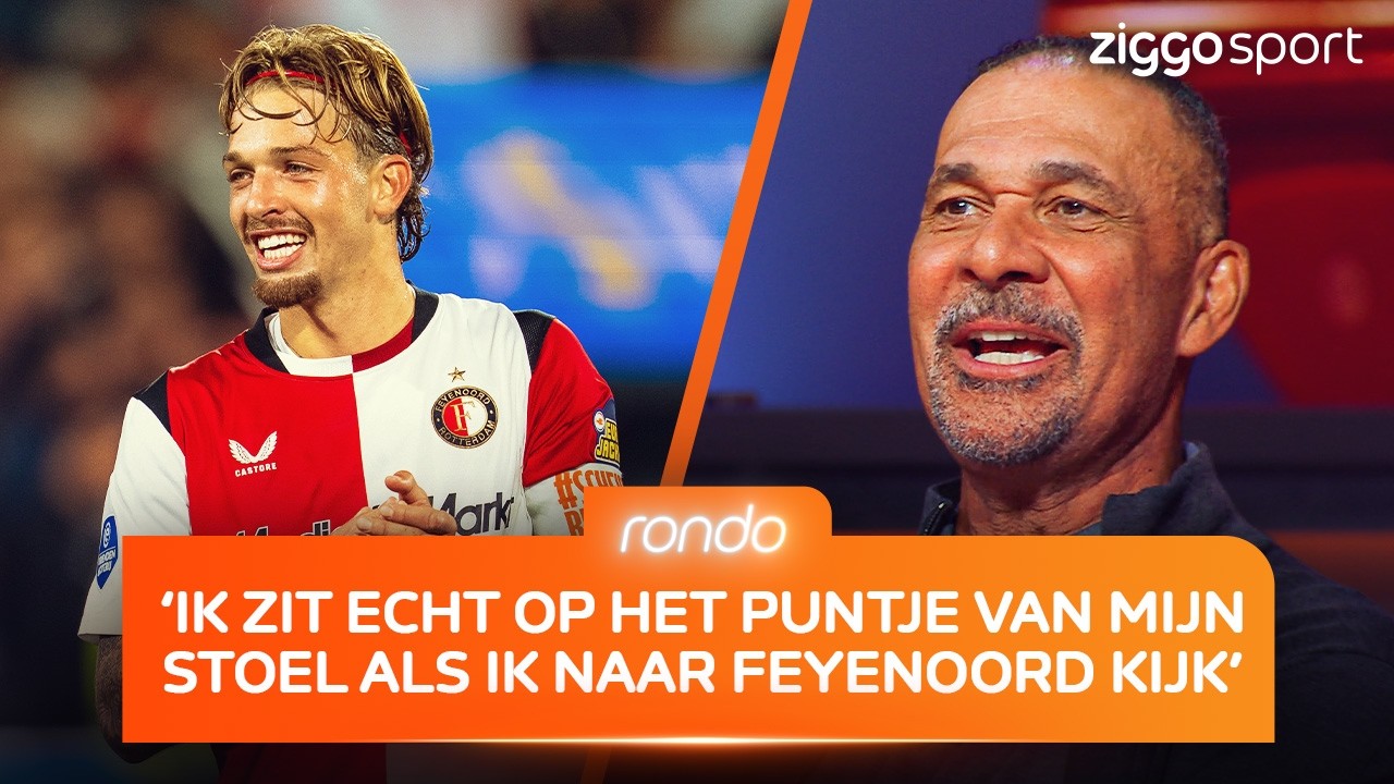 Ruud Gullit is enorm enthousiast over het spel van Feyenoord! ✨ | Rondo 12/10/2026