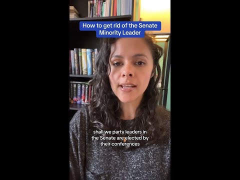 How a Senate minority leader can be removed