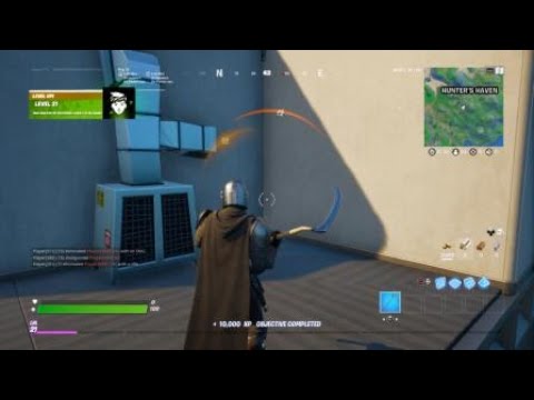 Find a Maple Syrup Stash at Hunter's Haven Location - Fortnite