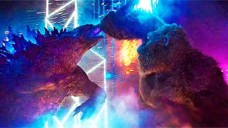 Godzilla vs Kong - Hong Kong Battle Scene - Movie Clip HD