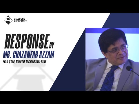 012 - Response by Mr. Ghazanfar Azzam (Pres. & CEO, Mobilink Microfinance Bank) in panel discussion