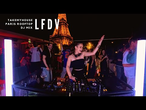 Tech House DJ Mix at Paris Eiffel Tower | Takemyhouse Party | LFDV