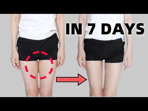 (Eng) Thigh Gap in 7 DAYs! | 10 Min Inner Thigh/ Leg Workout ( Knee Friendly, No Equipment) thumnail