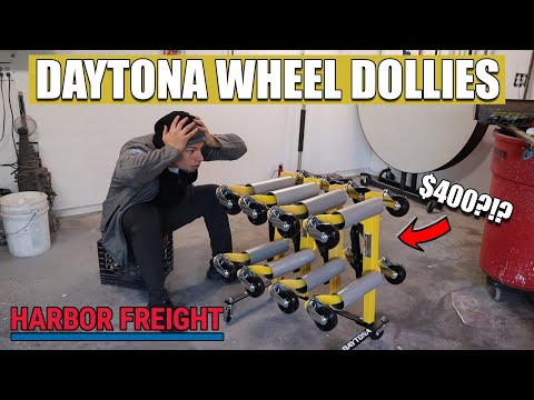 Harbor Freight Daytona Wheel Dollies SPECIAL BUY (Review) | Are They Worth It?