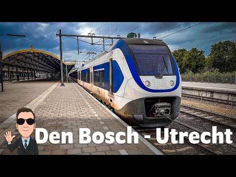 Ein bewölkter Nachmittag! | Sprinter 's-Hertogenbosch - Utrecht Centraal (SLT)