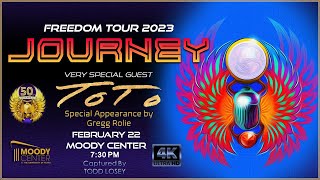 Journey - &quot;Of A Lifetime&quot; (Feat Gregg Rolie) {4K} (Live) Austin, TX - Moody Center {HDR Color}