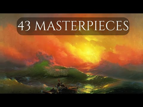 The Most Beautiful Art Ever: 43 Masterpieces & 2 Hours of Romanticism (Mozart, Chopin, Suk, Gandhi)