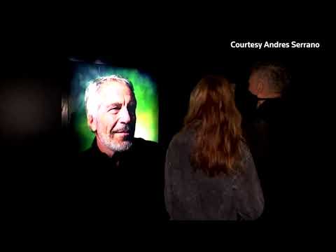 Epstein posed for portrait months before he died