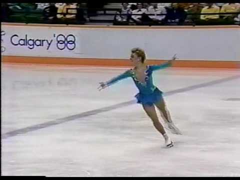 Elizabeth Manley (CAN) - 1988 Calgary, Ladies' Short Program