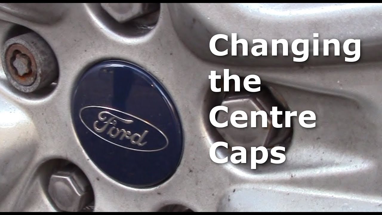 How to change the centre cap on an alloy wheel. Center. Ford focus Mk2