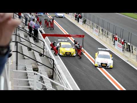 DTM Cheste 2012 Pit Stops