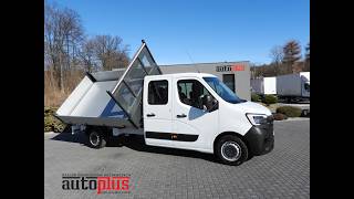 Самосвал < 3.5т Renault MASTER THREE-WAY TIPPER DOUBLE CABIN DOKA 6 SEATS LED LIGHTS 145 | Изображение 4 - Autoline