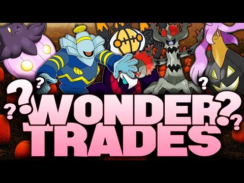 HALLOWEEN SPECIAL - WONDER TRADES! [LIVE]  | Jason Plays Pokemon LIVE STREAM!