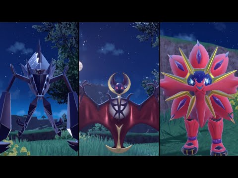 How to Get SHINY Solgaleo, Lunala, and Necrozma in Pokemon Scarlet and Violet!  | Optimism247