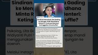 Psikolog Lita Gading Geram Lihat Ulah Menpar Mandi Pakai Air Galon, Minta Prabowo Evaluasi Menteri