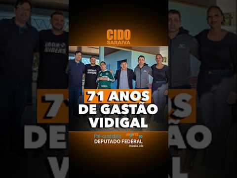 71 anos de Gastão Vidigal