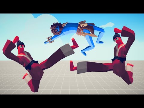 DOUBLE TAEKWONDO KICK VS EVERY UNIT | TABS - Totally Accurate Battle Simulator