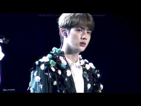 [4k] 181013 LOVE YOURSELF CONCERT in Amsterdam - The Truth Untold 전하지 못한 진심 (JIN FOCUS)