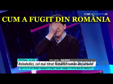 Cum a fugit Belodedici din România în 1988: "Povestește-le cum ți-au pus pistolul"