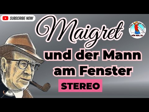 MAIGRET UND  DER  MANN  AM  FENSTER  #krimihörspiel  #60er  Werner Hinz STEREO