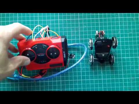 PART 2 - Modifying RC Transmitter Micro RC Stunt Vehicle Car 360 Degree adding Arduino Nano