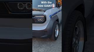 VinFast VF5 meeting with the VF3 GIANTS! #vinfastphilippines #ELECTRICVEHICLE #ZEROEMISSIONS 