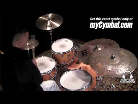 Meinl 18" Byzance Extra Dry Thin Crash Cymbal - Played by Ramon Sampson (B18EDTC-1110511J)