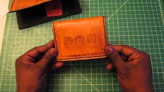 preview picture of video 'Leather wallets styles a review, and slim wallets for EDC or travel'