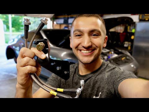 Part of a video titled How to Fix a Soft Brake Pedal | 2 Simple Upgrades - YouTube