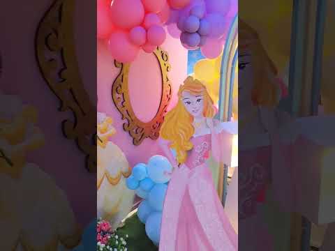 Ideas y decoración para la fiesta de Disney Princess