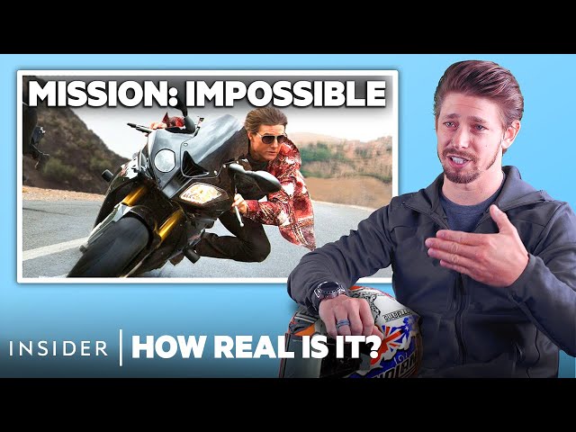Motorcycle Champion Rates 10 Motorbike Stunts In Movies And TV | How Real Is It? | Insider SDDEFAULT Thumbnail
