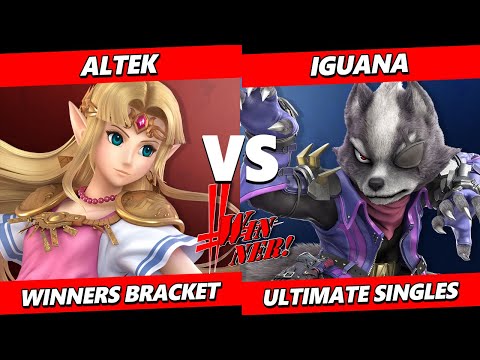 WINNER! Period - ALtek (Zelda) Vs. Iguana (Wolf) Smash Ultimate - SSBU