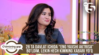 28 ta davlat ichida “Eng yaxshi aktrisa” bo‘ldim, lekin hech kimning xabari yo‘q | O'ZIMIZNING GAP
