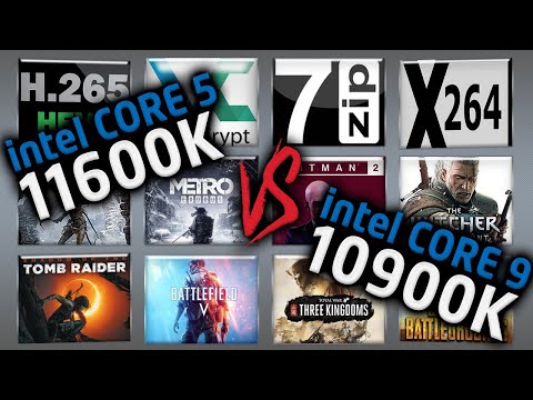 Intel i5 11600K vs i9 10900K Benchmarks – 15 Tests 🔥
