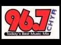 96 7 CHYR FM Jen Thomas aircheck 80's lunch / transmitter testing