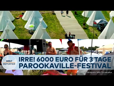 Video Thumbnail: PAROOKAVILLE FESTIVAL: Glamping vs Camping! Luxus mit Strom oder "Schlafen im Dreck" in Weeze