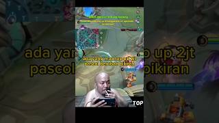 Download lagu Pascol changes when someone wants to top up 2 million!! Hilarious!! #mlbb #pascolshort #funny mp3