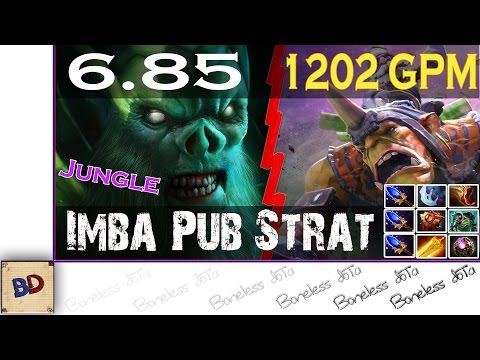 Imba Pub Strat with a Jungler: Necrophos and Alchemist (short version) Dota 2
