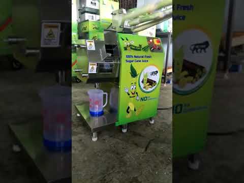 SS Sugarcane Juice Extractor Machine